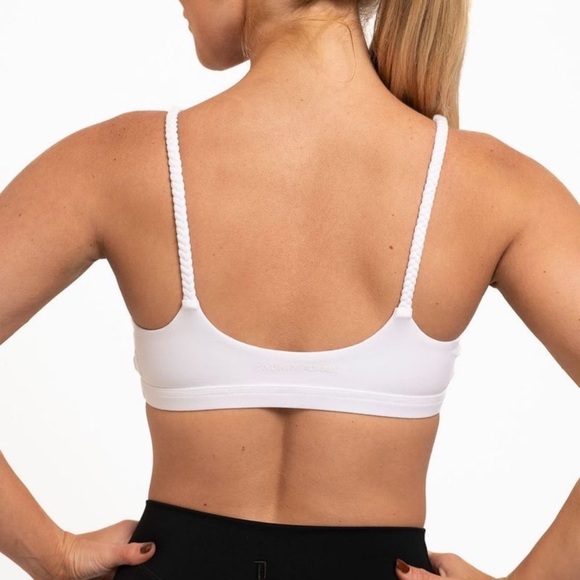 Liaison The Label x Sydney Adams — White Braid Bra - Picture 2 of 7